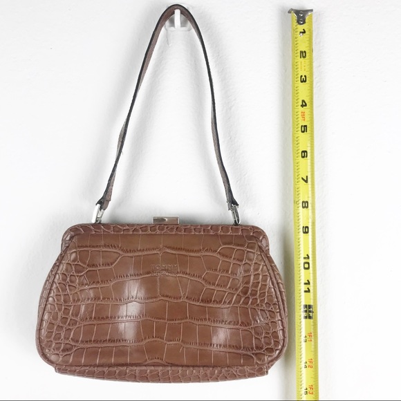 Tommy Hilfiger Snakeskin Print Leather Purse - Picture 11 of 12